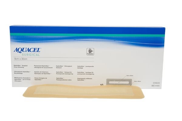 Produktbild - 50681 - Hydrokolloid fiberförband gelbildande 9x30cm
