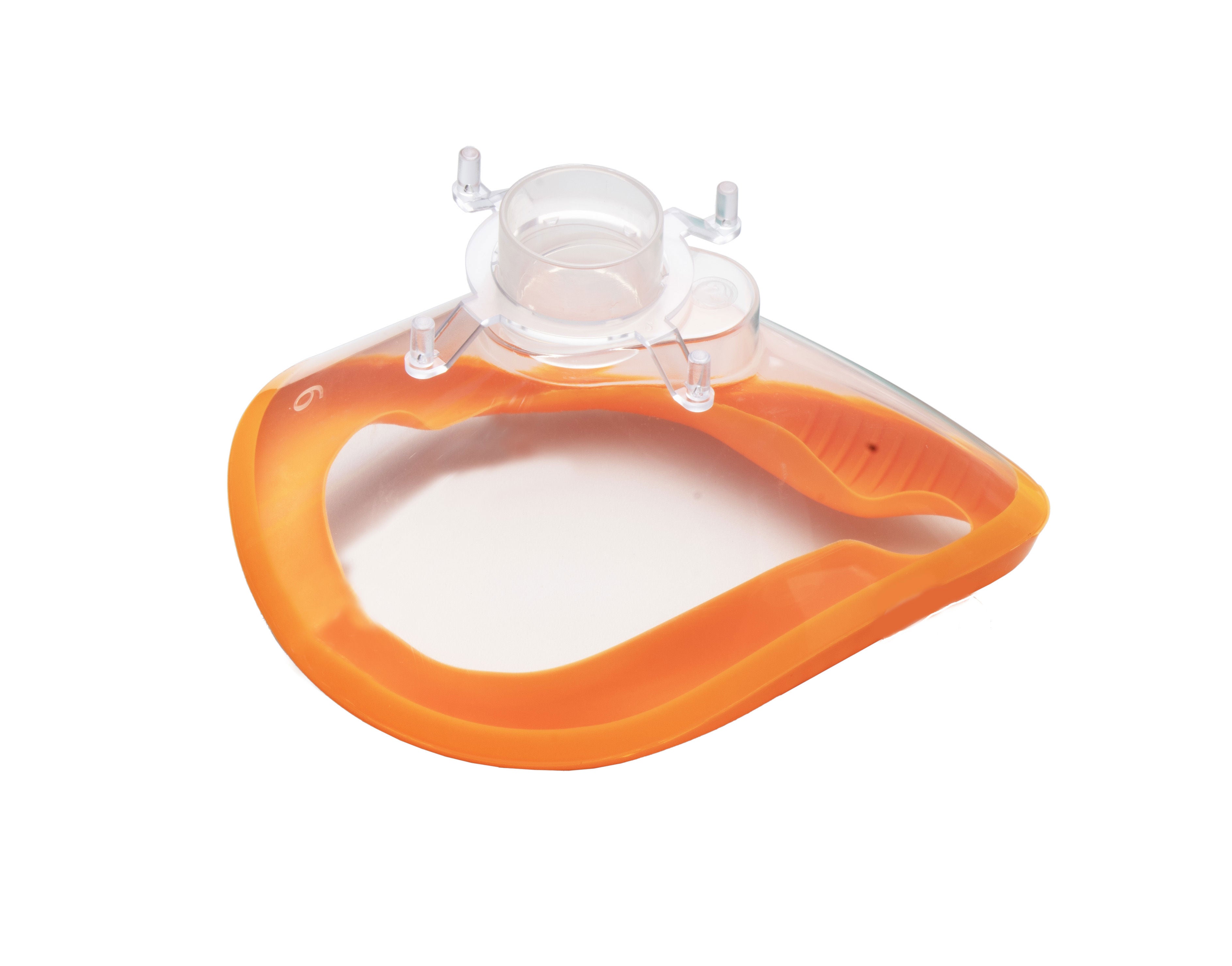 Produktbild - VF7000030 - Narkosmask formad med luftreglerbar cuff och fästhake vuxen stor nr 5