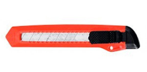 Produktbild - 65184 - Brytkniv med inskjutbart blad och plasthandtag 15cm