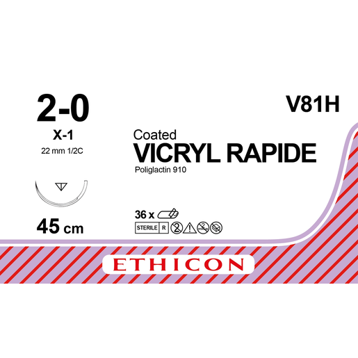 Produktbild - VF000148244 - VICRYL RAPIDE 2-0 X-1 45CM