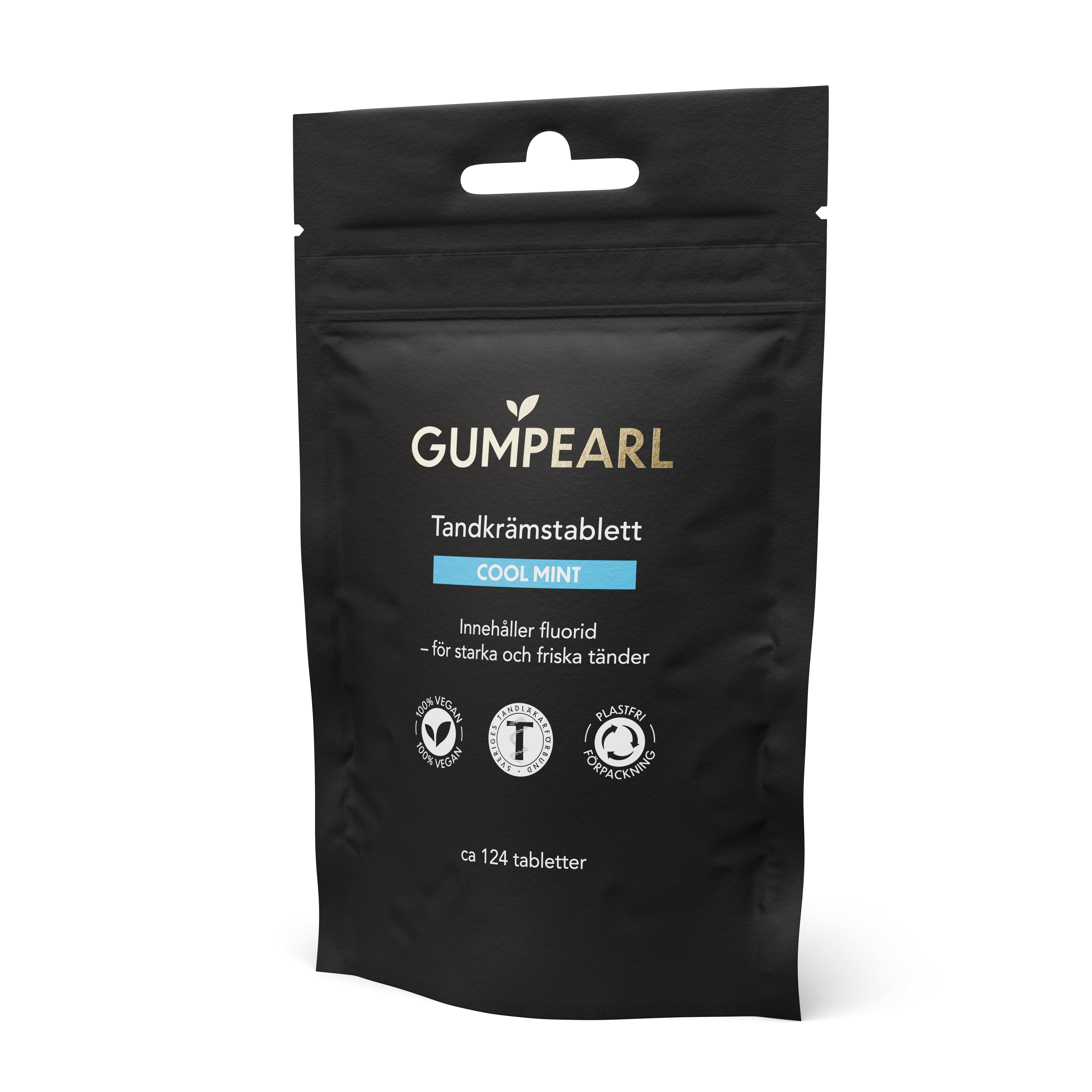 Produktbild - VF000186169 - Tandkrämstablett Cool Mint vuxen 124-pack