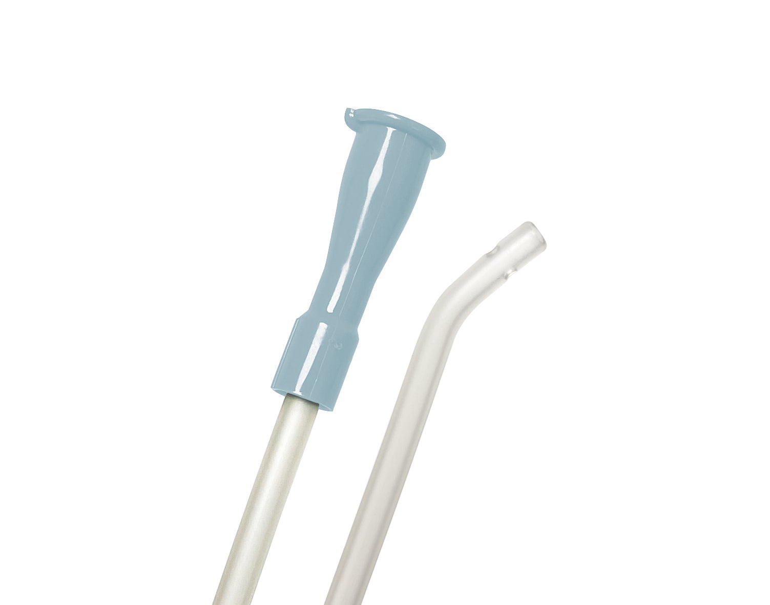 Produktbild - VF000111774 - Sugkateter böjd ljusblå nr 8 53cm