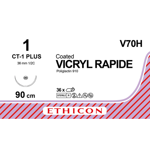 Produktbild - VF000148240 - VICRYL RAPIDE 1 CT-1 90CM