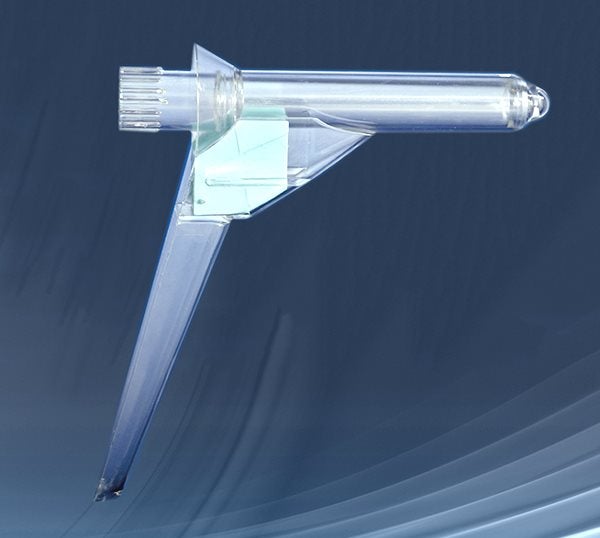 Produktbild - 55965 - Proktoskop plast med handtag och hål för ljuskälla barn strl S