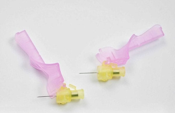 Produktbild - 40790 - Injektionskanyl med stickskydd gul 30G 0,3x13mm