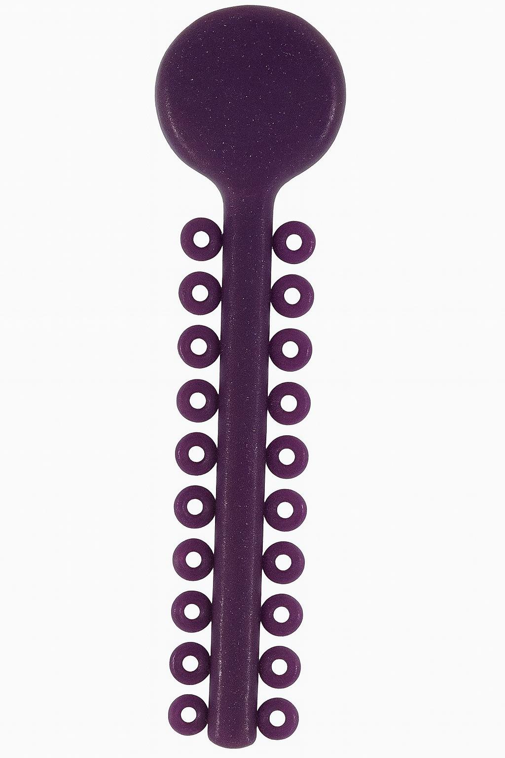 Produktbild - VF000140551 - Elastiska ligaturer metallic lila 0.012"