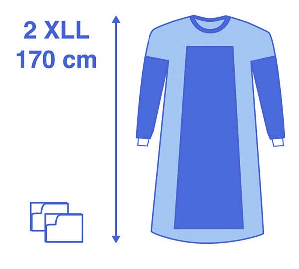 Produktbild - 65352 - OPROCK VISKOS 170CM 2XLL PLASTFÖRST ÄRM+FRONT