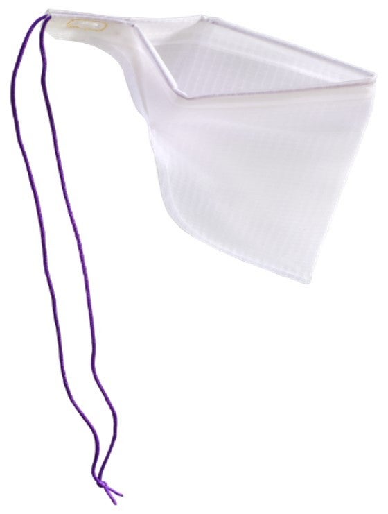 Produktbild - VF000163000 - Vävnadsuppsamlingspåse rip-stop nylon lös påse 10mm port volym 225ml 0,2x16x7,5cm