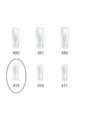 Produktbild - VF000175101 - Kronformar anterior nr 413 refill till pos 3 5-pack