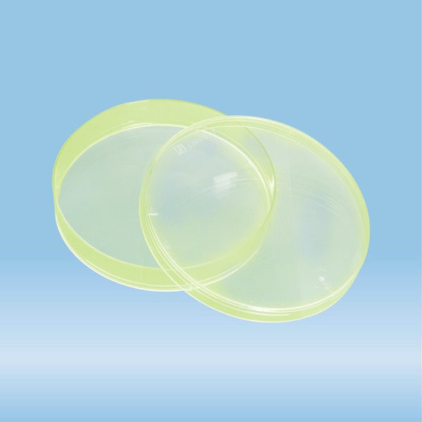 Produktbild - 41278 - Petriskål plast ventilerad gul Ø92x16mm