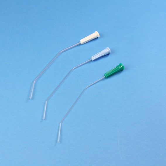 Produktbild - VF000184030 - Sugkanyl öron dubbelböjd grön plast 2,0x160mm