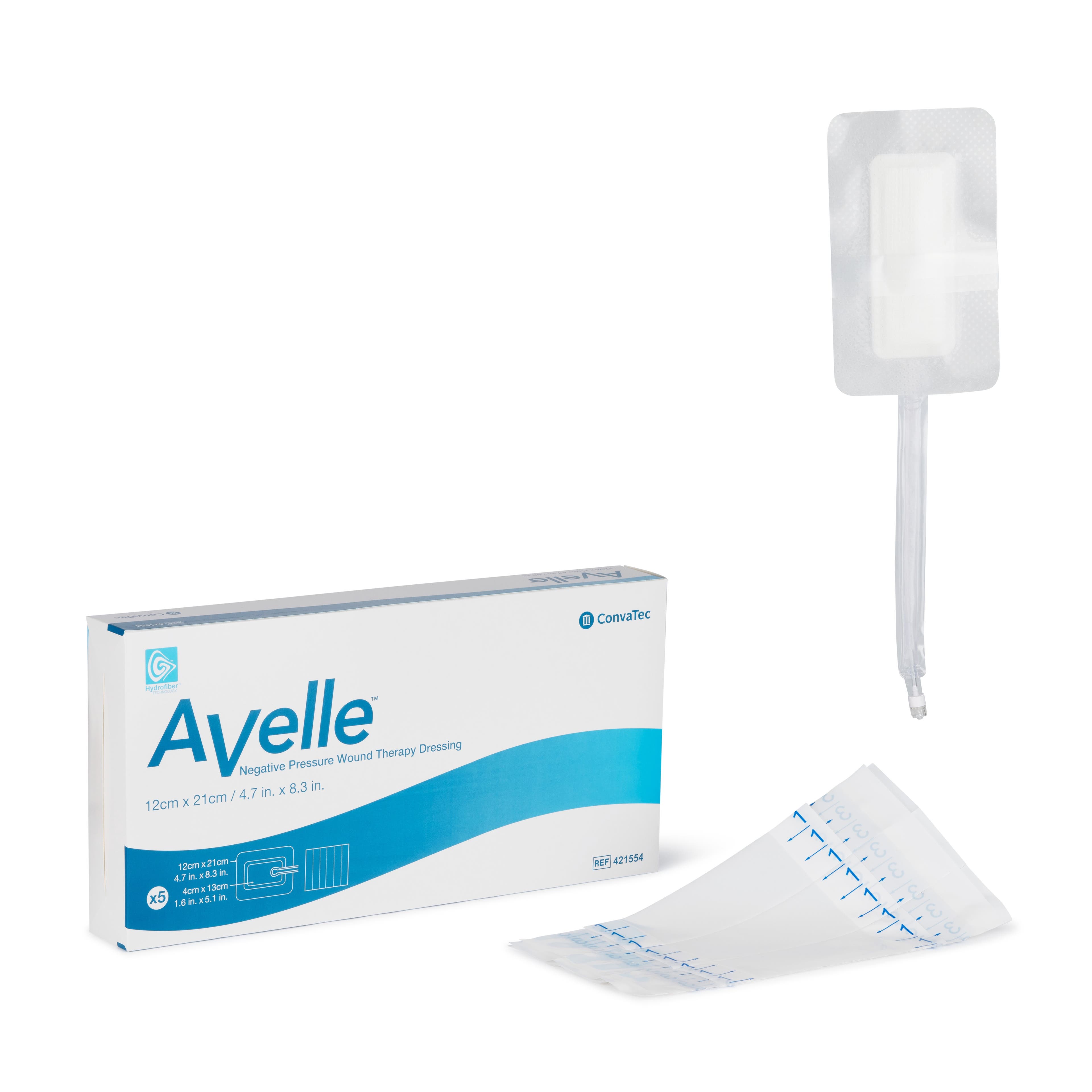 Produktbild - VF000152729 - Förband för undertrycksbehandling 12x21cm