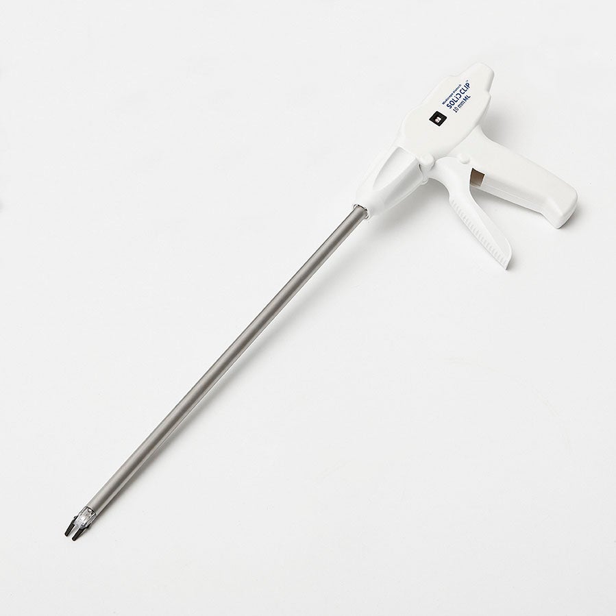 Produktbild - VF000162413 - Clipapplikator engångs med integrerat magasin och 10 titanclips för vävnad 10mm strl M/L