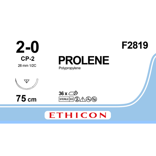 Produktbild - VF000149222 - PROLENE 2-0 CP-2 75CM BLUE