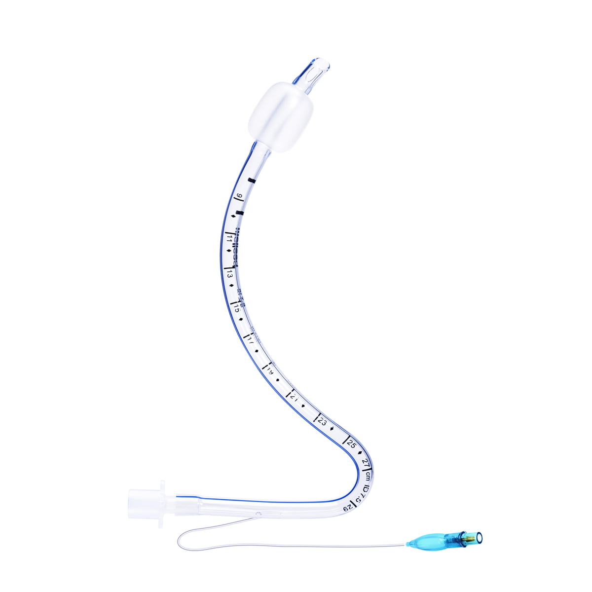 Produktbild - VF000185271 - Endotrakealtub med kuff förformad nasal nord Magill mjuk 7,0 10-pack