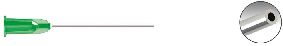 Produktbild - VF000108743 - Enkelkanyl engångs rak 21Gx1,5" 10-pack