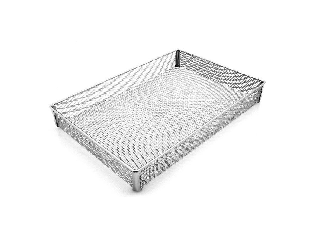 Produktbild - VF000193465 - Instrumentkorg 310X210X40mm m fast lock, hålstorlek cc 1,6mm