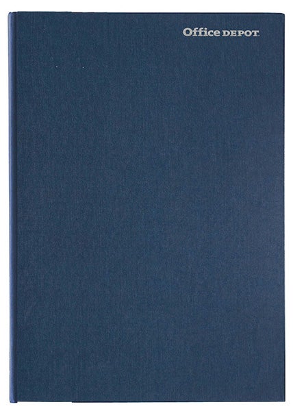 Produktbild - 64373 - Anteckningsbok linjerad med hård pärm A4 100 sidor