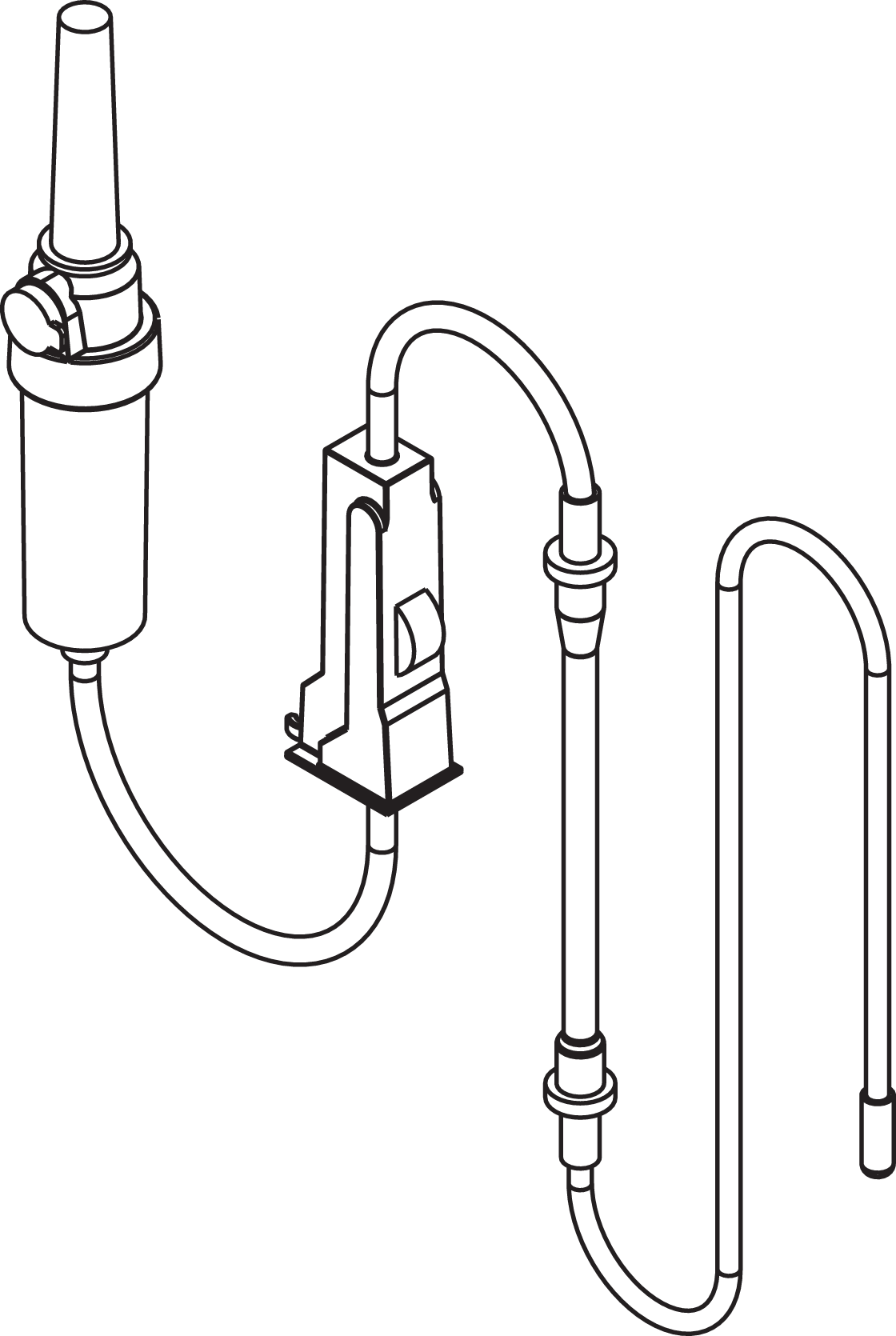 Produktbild - VF000180904 - Irrigationsslangset 2,2m 6-pack
