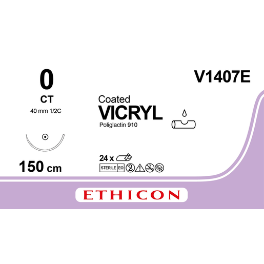 Produktbild - VF000148728 - VICRYL 0 CT 150CM LOOP