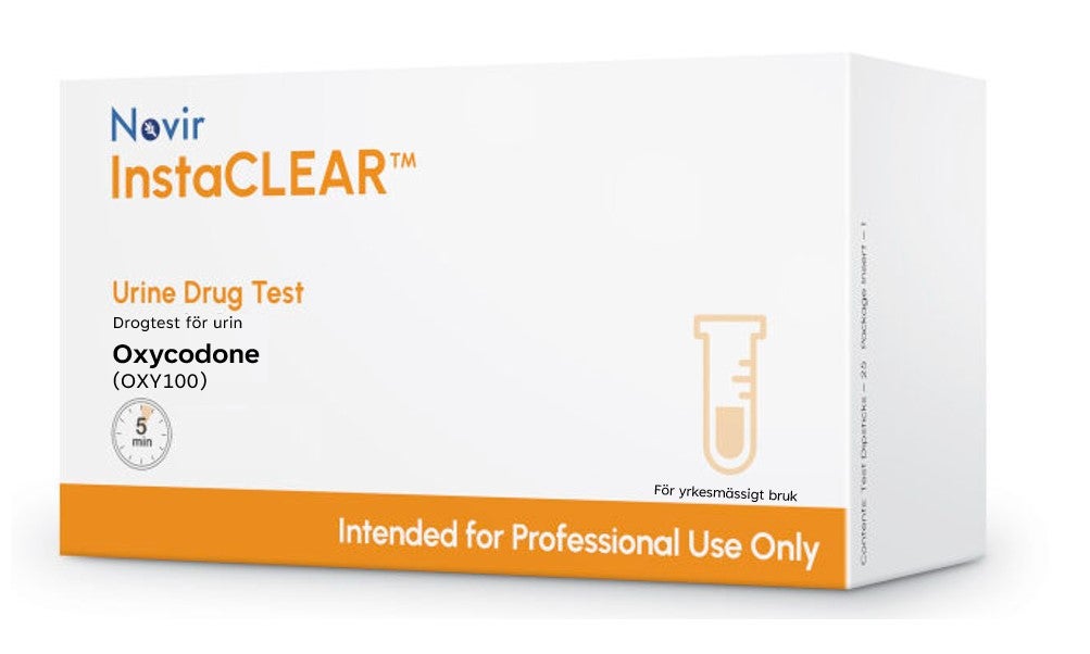 Produktbild - VF000184224 - Drogtest singelsticka för urin oxikodon 25-pack