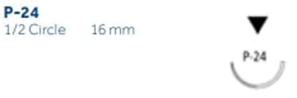 Produktbild - VF000150176 - TICRON™ 2-0 BLUE 45CM P-24 X12