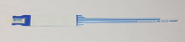 Produktbild - 41800 - Identitetsband för direkttryck med tapelås blå vuxen 22x89mm