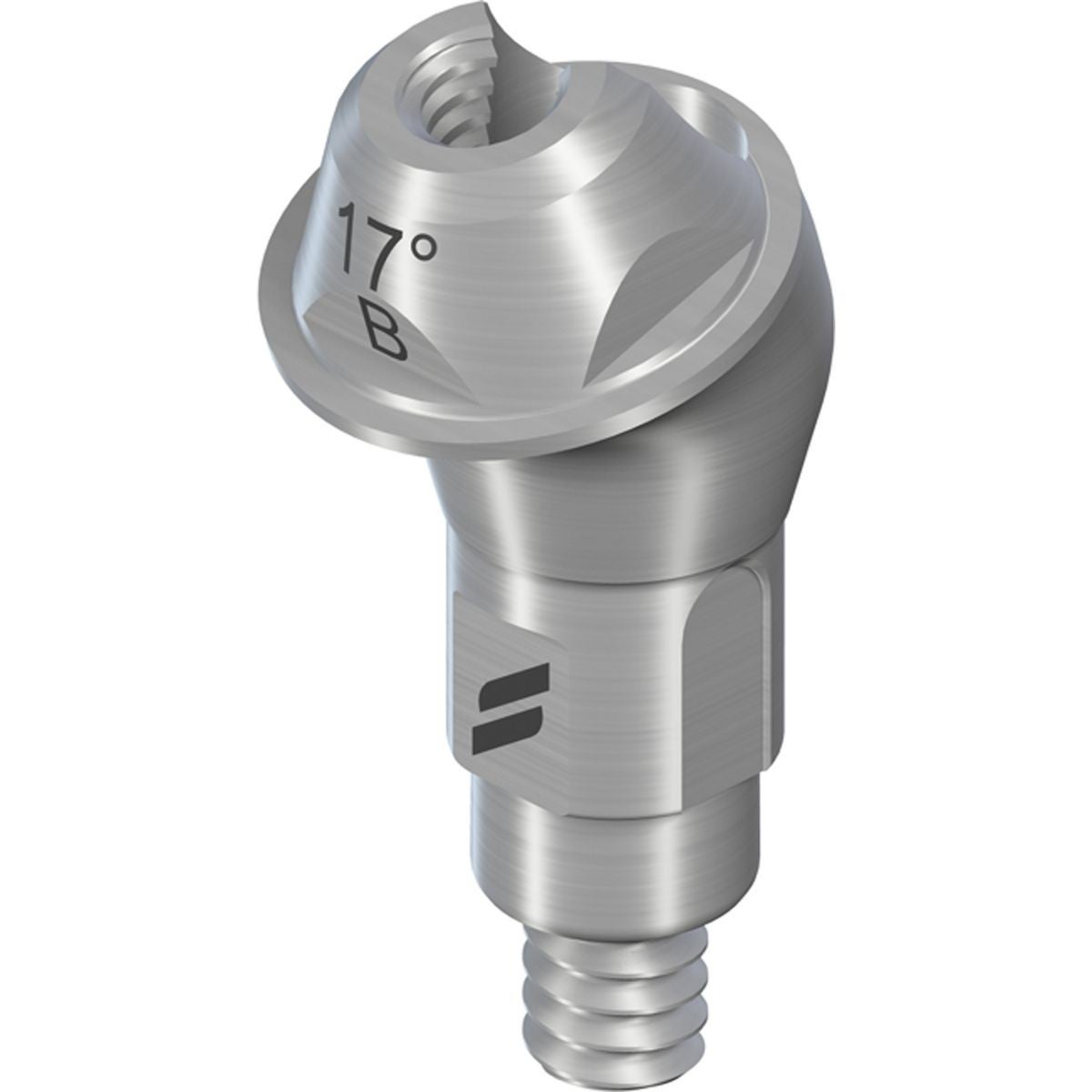 Produktbild - VF000179047 - Skruvretinerad distans RC steril 4,6mm gingivahöjd 2,5mm typ B 17°