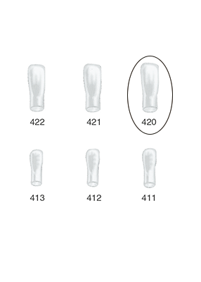 Produktbild - VF000175102 - Kronformar anterior nr 420 refill till pos 3 5-pack