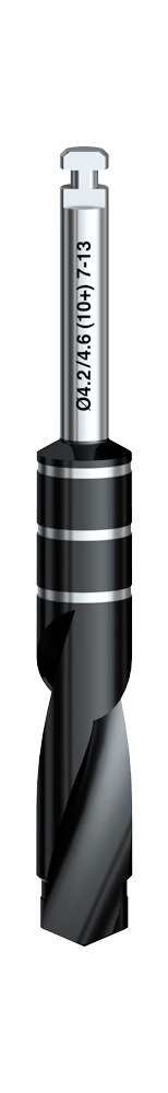 Produktbild - VF000180189 - Guidat twist-stegborr 4.2/4.6 (10+) 7-13