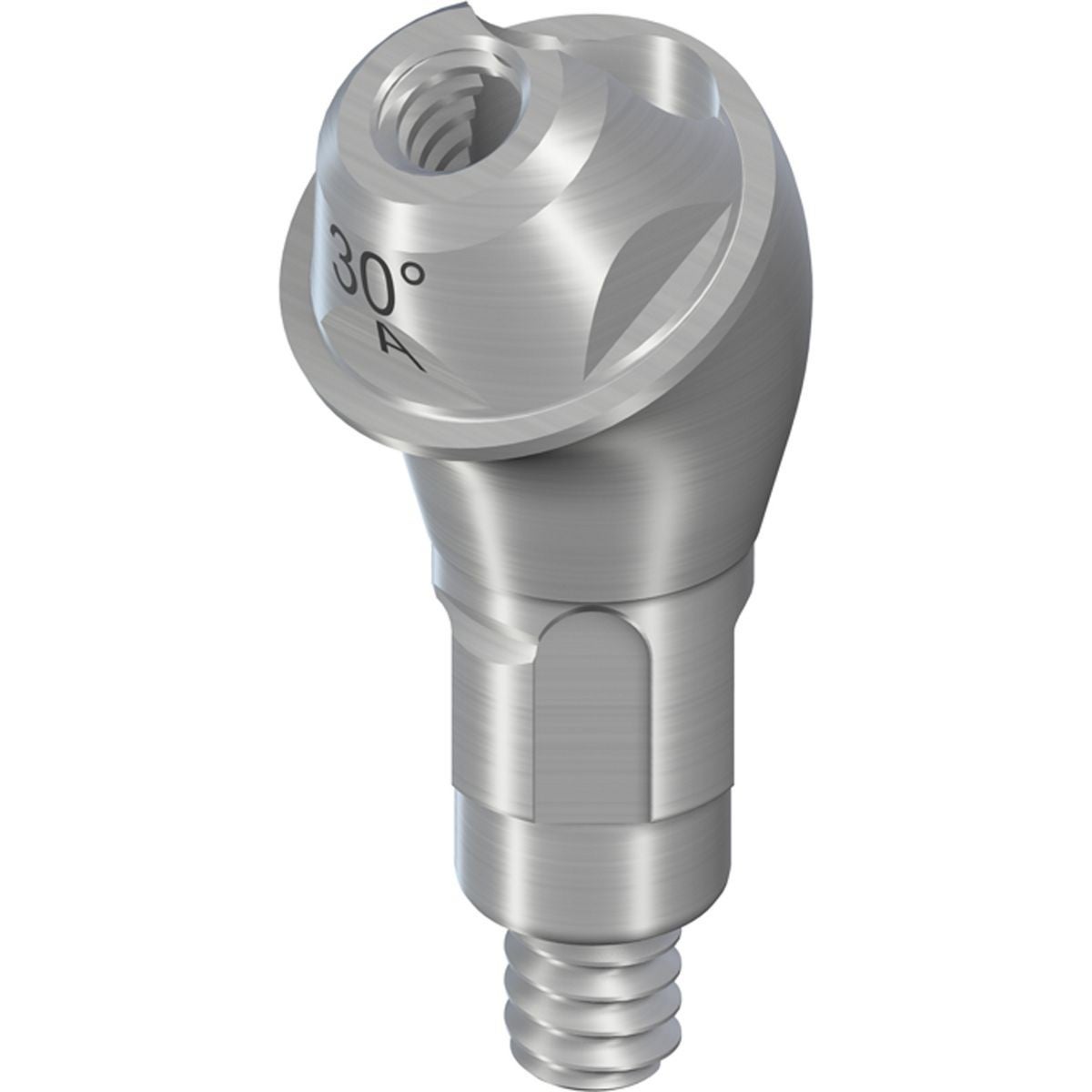 Produktbild - VF000179054 - Skruvretinerad distans RC steril 4,6mm gingivahöjd 3,5mm typ A 30°
