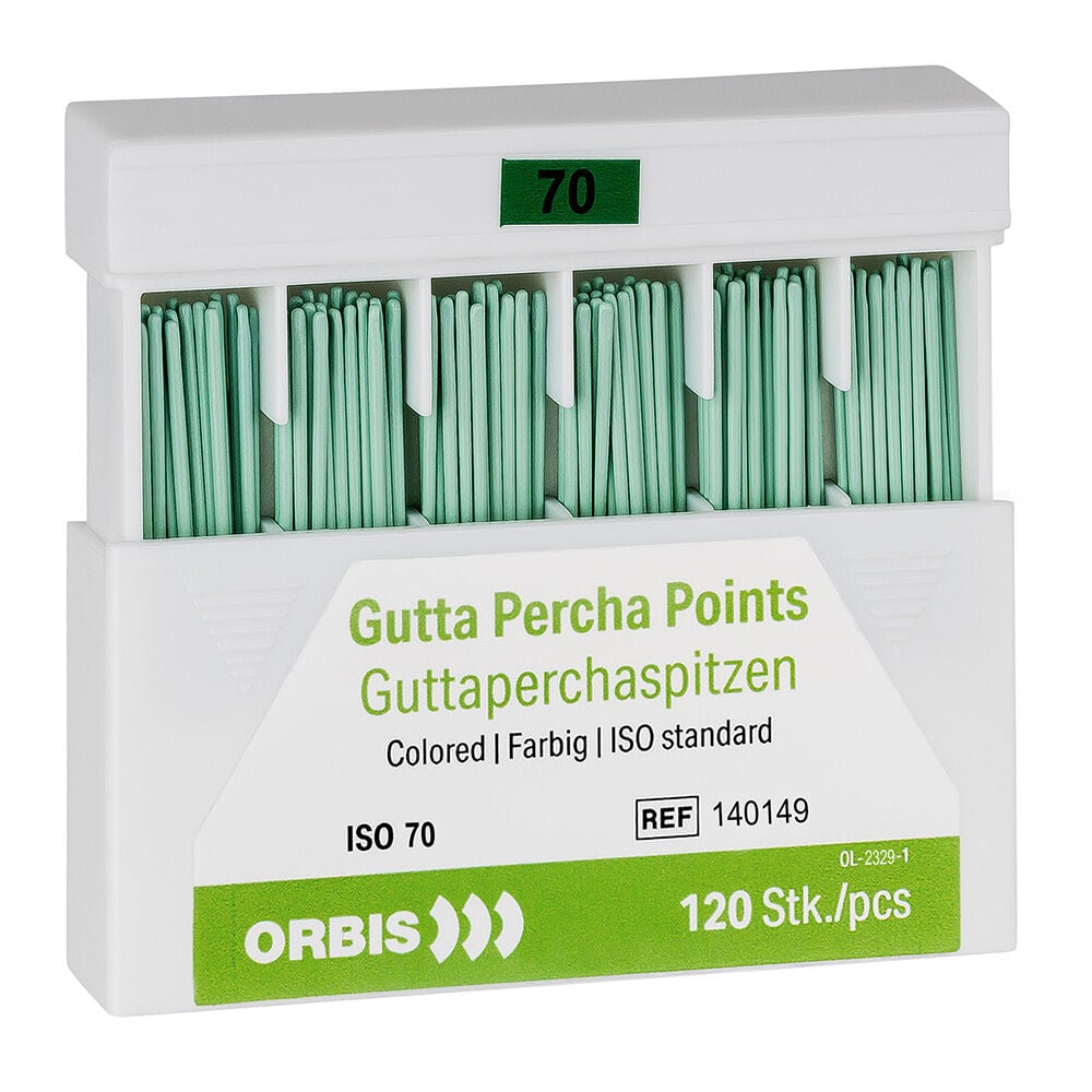 Produktbild - VF000185015 - Guttaperkaspets centralpoint nr 70 120-pack
