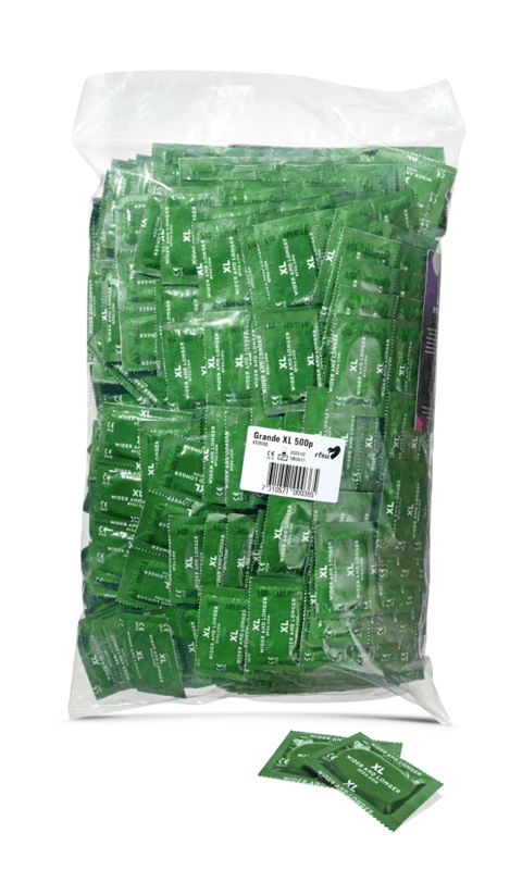 Produktbild - VF000116080 - KONDOM GRANDE XL 60X200X0,07MM 500PACK