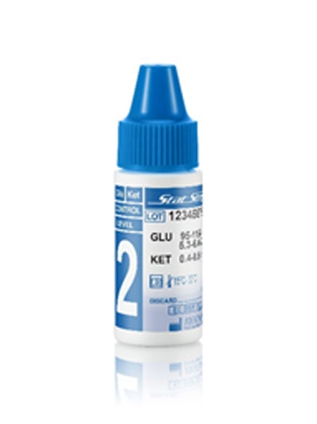 Produktbild - 60226 - Snabbtest kontroll av ketoner nr 2 4ml