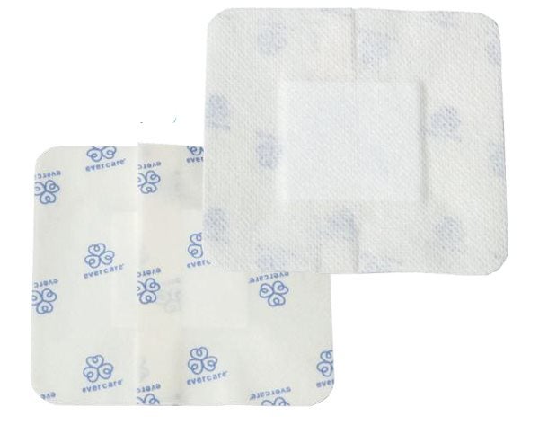 Produktbild - 57091 - Förband nonwoven med sårdyna och häftkant 7x5cm