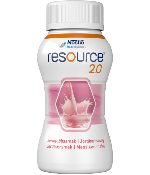 Produktbild - VF000165951 - Resource 2.0 kosttillägg energirik jordgubb 200kcal/100ml 200ml 24-pack