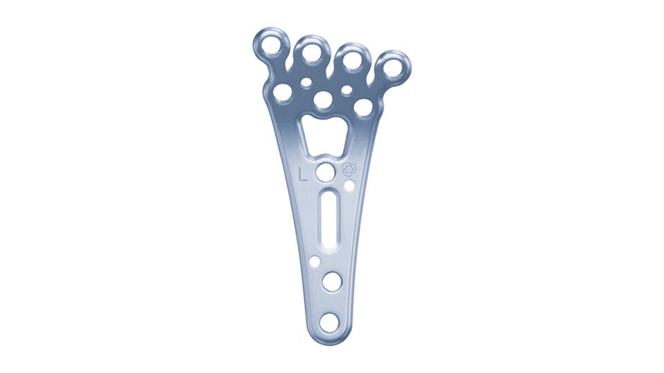 Produktbild - VF000186192 - Låsplatta vinkelstabil för radius distal palmar höger medium längd 50mm bredd 23mm