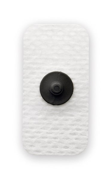 Produktbild - 62686 - EKG-elektrod för långtid och röntgen väv med flik och fast gel 32mm 3st på ark