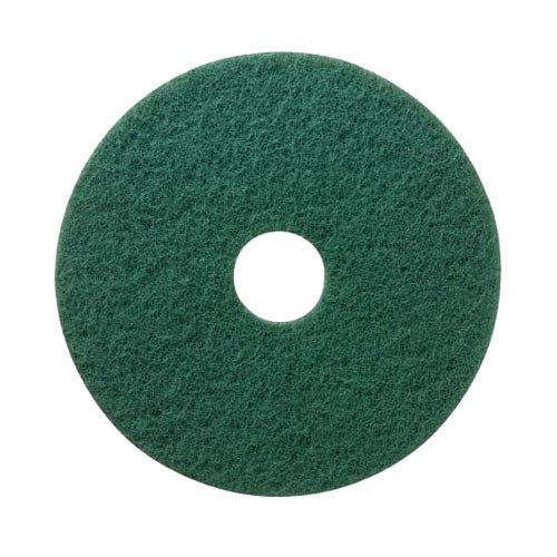 Produktbild - VF000161884 - Golvvårdsrondell för långtidsbruk S/B grön 432mm 17" 5-pack