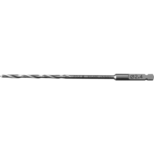 Produktbild - VF000121903 - DRILL BIT Ø2.4 L100/75 2FLUTE F/QC