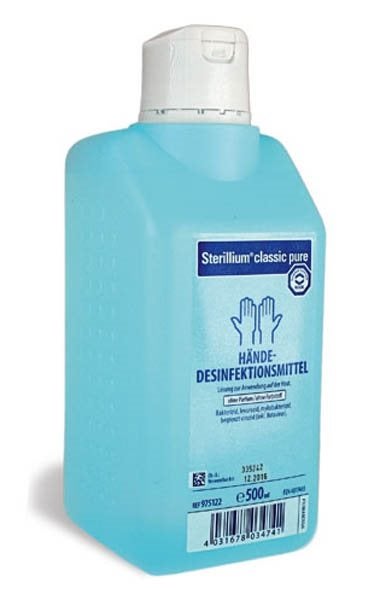 Produktbild - 52643 - Handdesinfektionsmedel preoperativ med pump 500ml