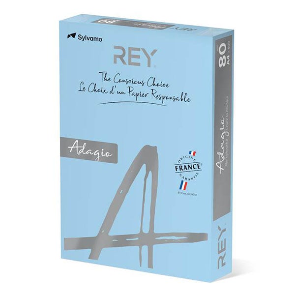 Produktbild - 64626 - Kopieringspapper ohålat allmogeblå A4 80g