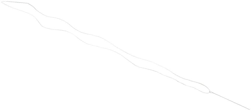 Produktbild - VF000150079 - TIGERLOOP™ #0 / 3.5 METRIC, BRAIDED POLYBLEND SUTURE, WHITE/GREEN, LOO