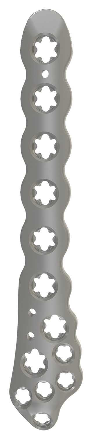 Produktbild - VF000187226 - EVOS 2.7/3.5 P/A M-D TIBIA PL 9H R 130MM Platta, anatomisk