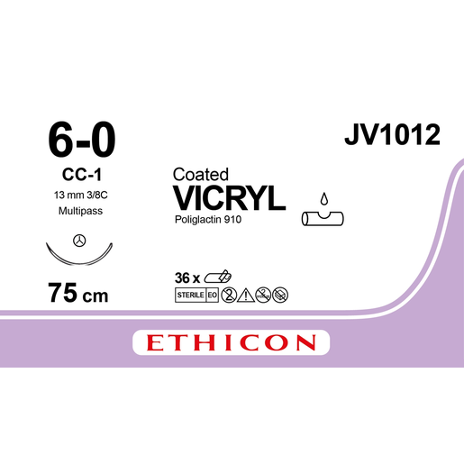 Produktbild - VF000148691 - VICRYL 6-0 CC-1 75CM VIO