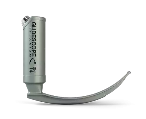 Produktbild - VF000185198 - Laryngoskopblad Macintosh nr 4 till videolaryngoskop Glidescope Spectrum flergångsbruk