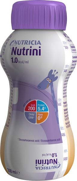 Produktbild - 57756 - Nutrini komplett sondnäring för barn 76kcal/100ml 200ml
