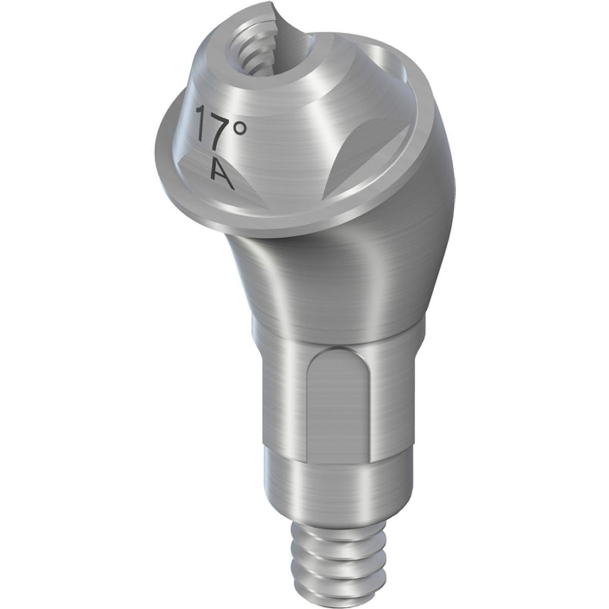 Produktbild - VF000179048 - Skruvretinerad distans RC steril 4,6mm gingivahöjd 3,5mm typ A 17°