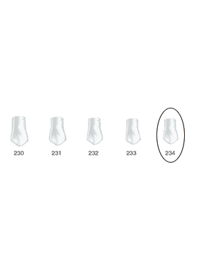 Produktbild - VF000175097 - Kronformar anterior nr 234 refill till pos 3 5-pack