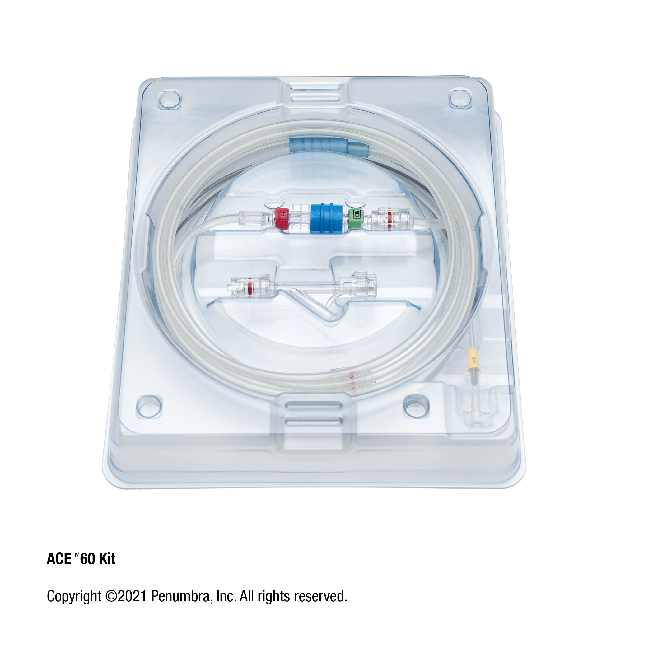 Produktbild - VF000165822 - Intermediärkateter ACE60 reperfusion kateter med aspirationsslang